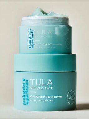 BUNDLE Tula 24-7 Weightless Moisture Gel Cream + supersize cream
